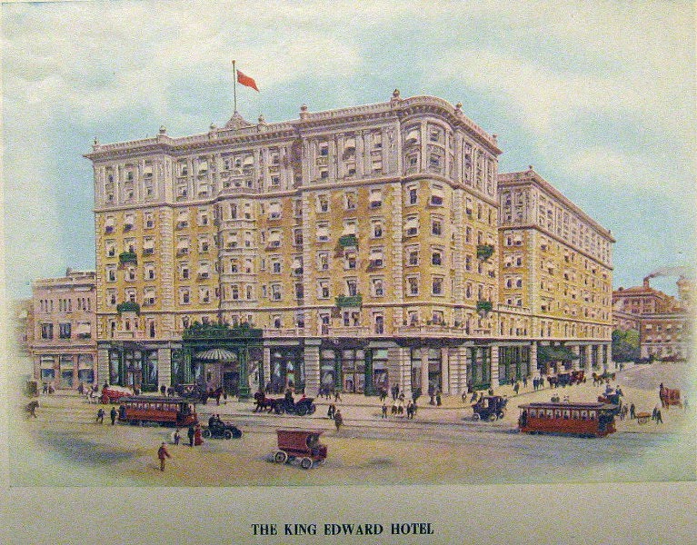 King Edward Hotel was built as a barrier